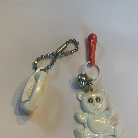 1960 Princess phone and Teddy bear keychains. - Picture 2 of 6